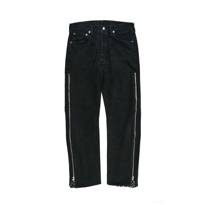 SIDE ZIP FLARE PANTS