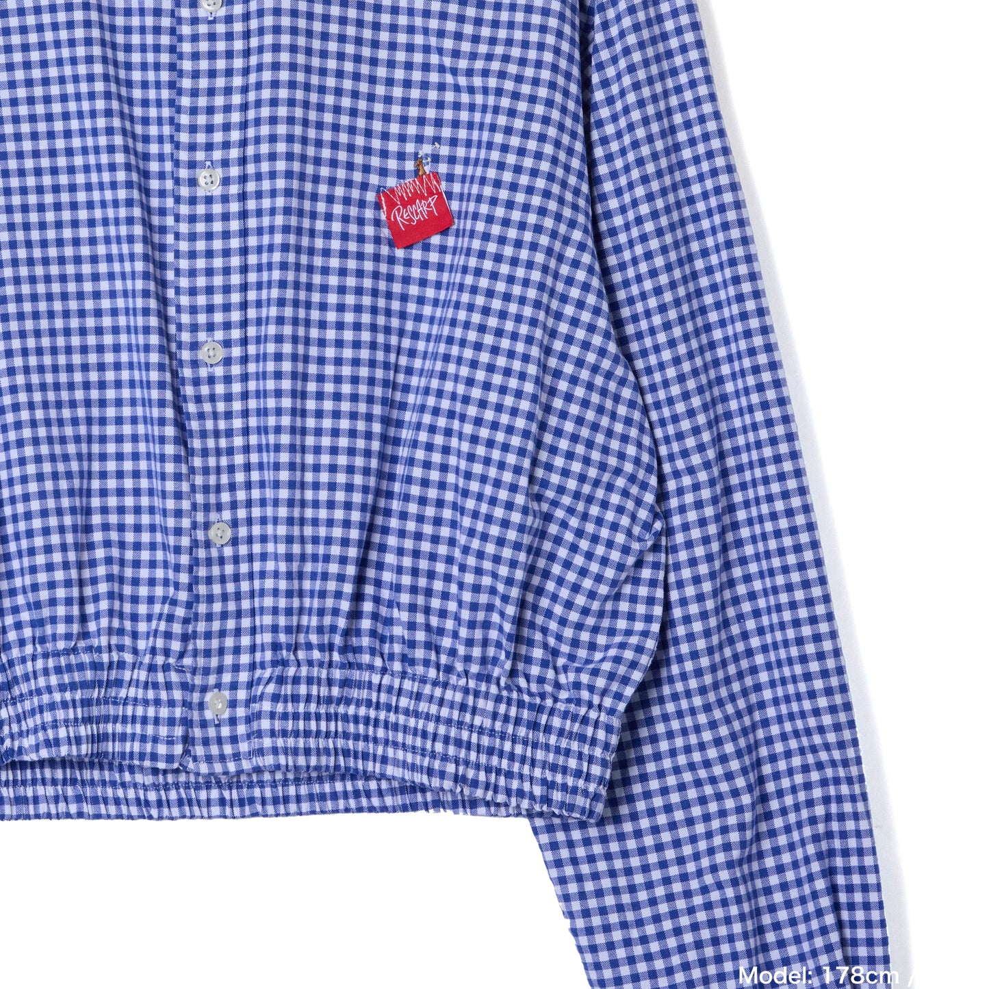 CROPPED BLOUSON SHIRT