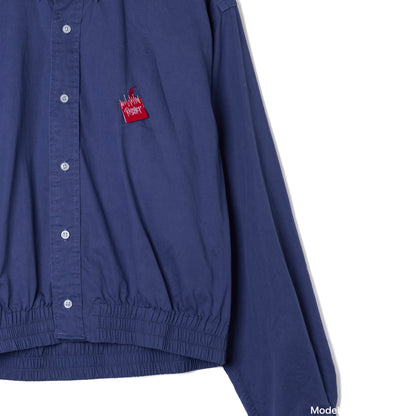 CROPPED BLOUSON SHIRT