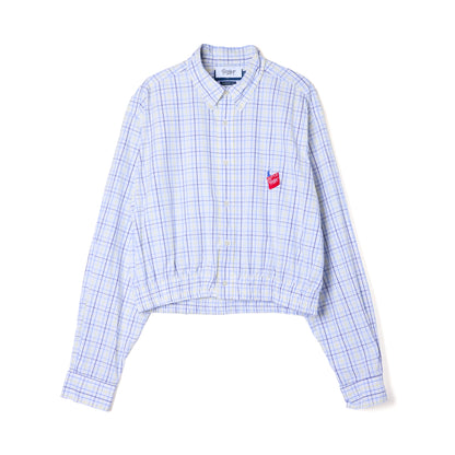 CROPPED BLOUSON SHIRT