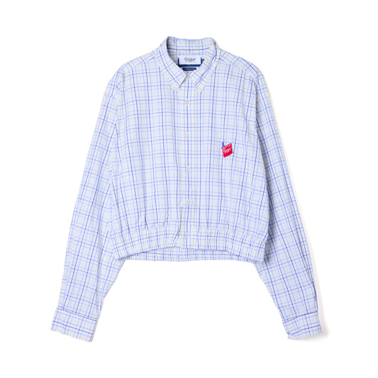 CROPPED BLOUSON SHIRT