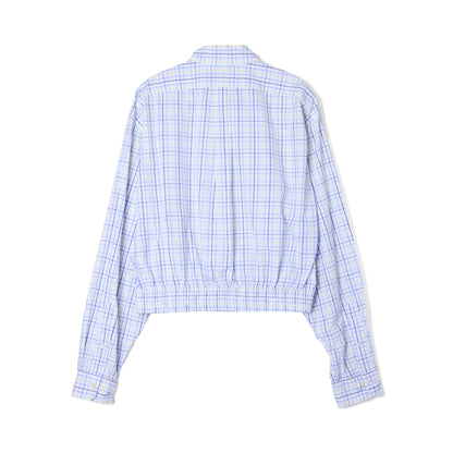 CROPPED BLOUSON SHIRT