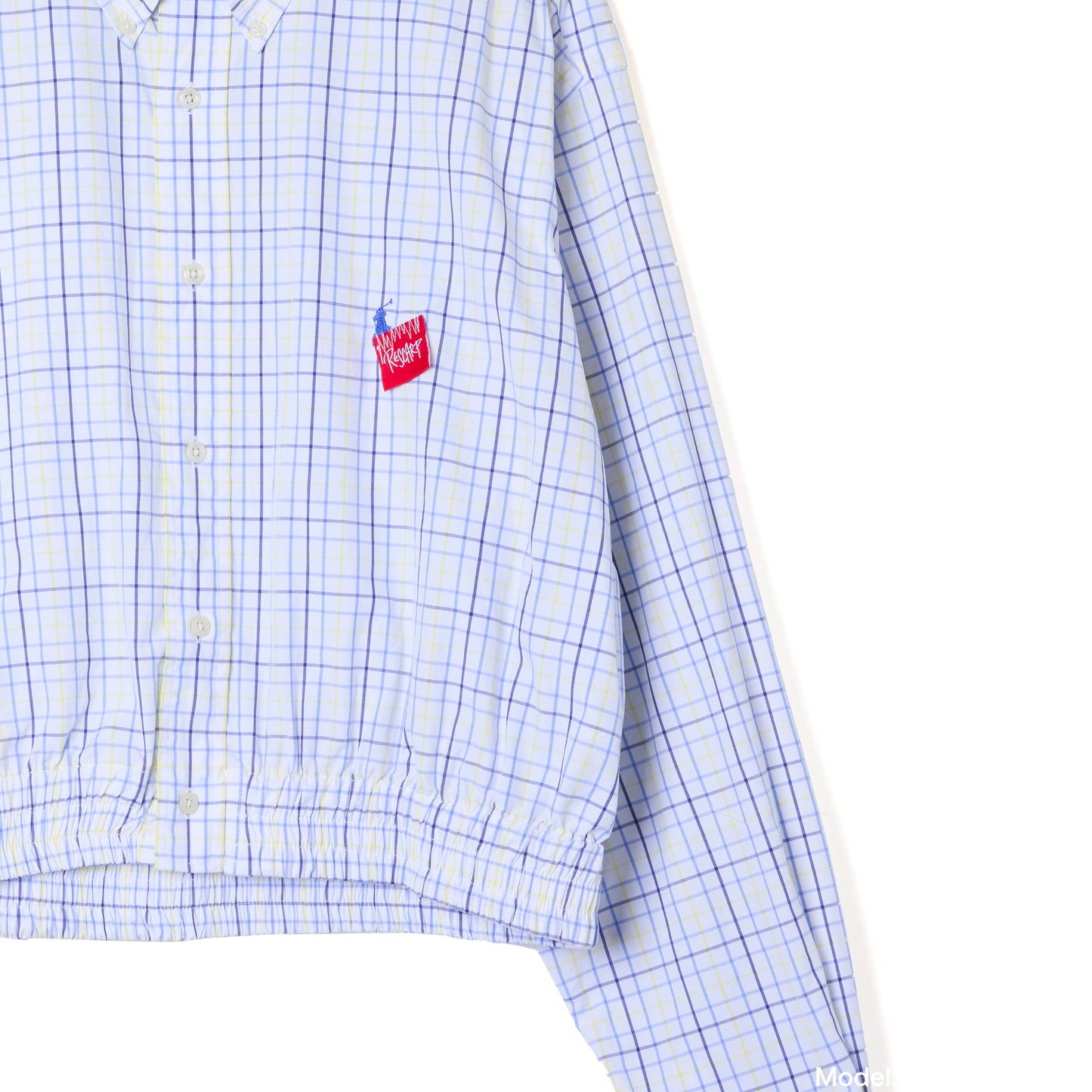 CROPPED BLOUSON SHIRT