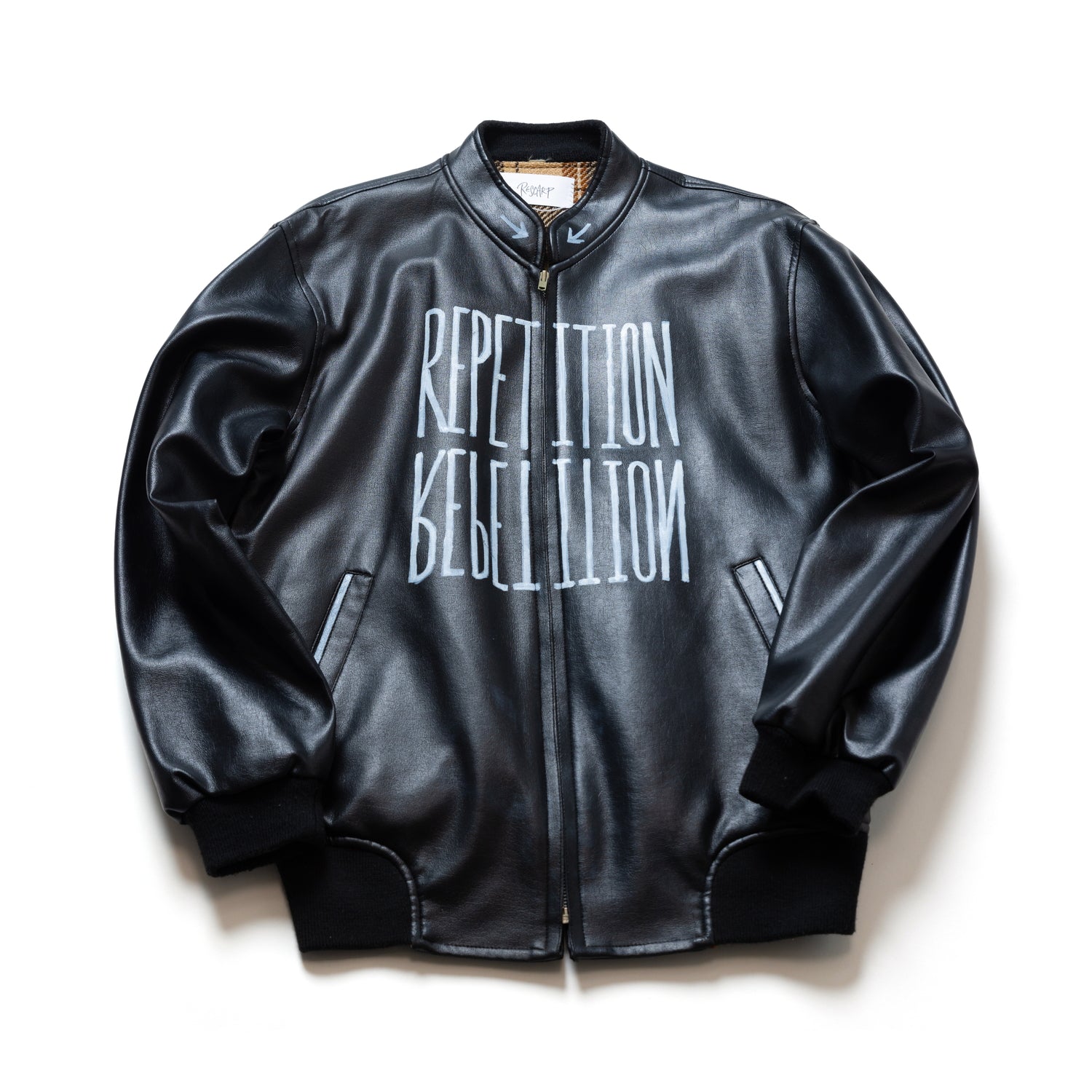 Vast Jacket PAINTED LEATHER JACKET – vast222 Online Store