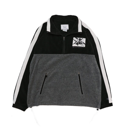 STRIPED PULLOVER FLEECE