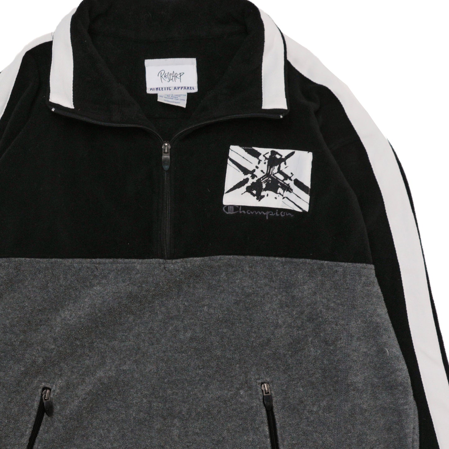 STRIPED PULLOVER FLEECE