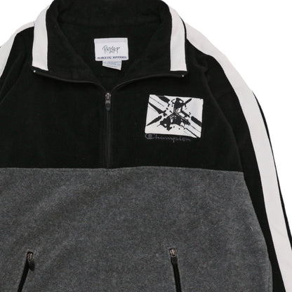 STRIPED PULLOVER FLEECE