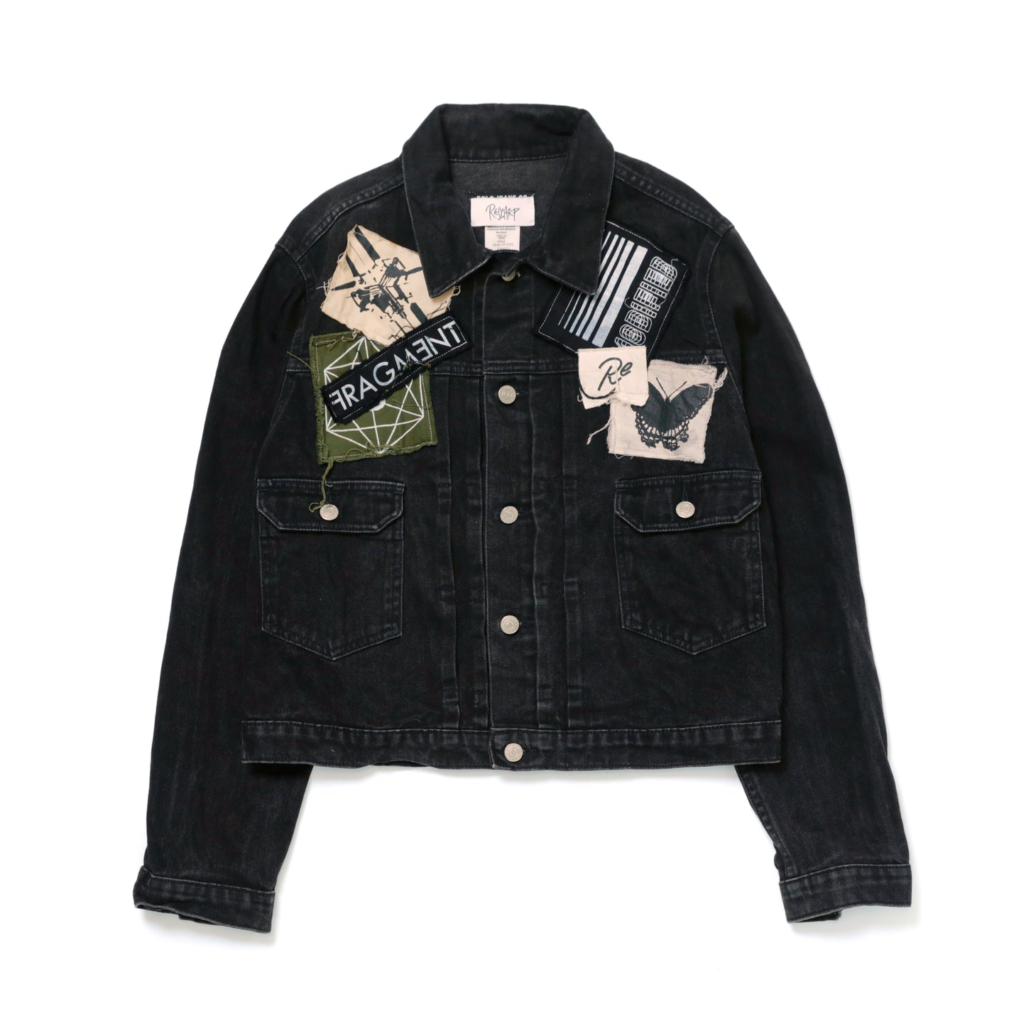 PATCH-PRINTED DENIM JACKET