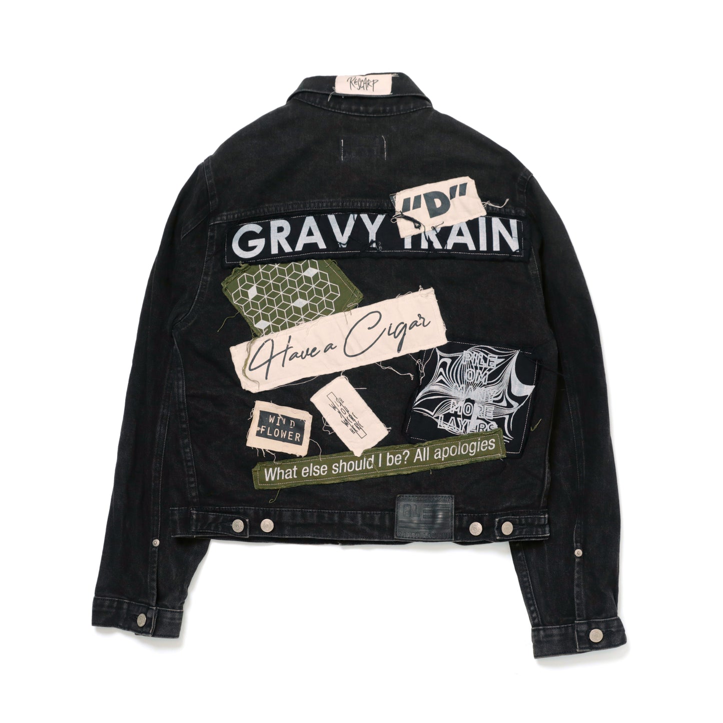 PATCH-PRINTED DENIM JACKET