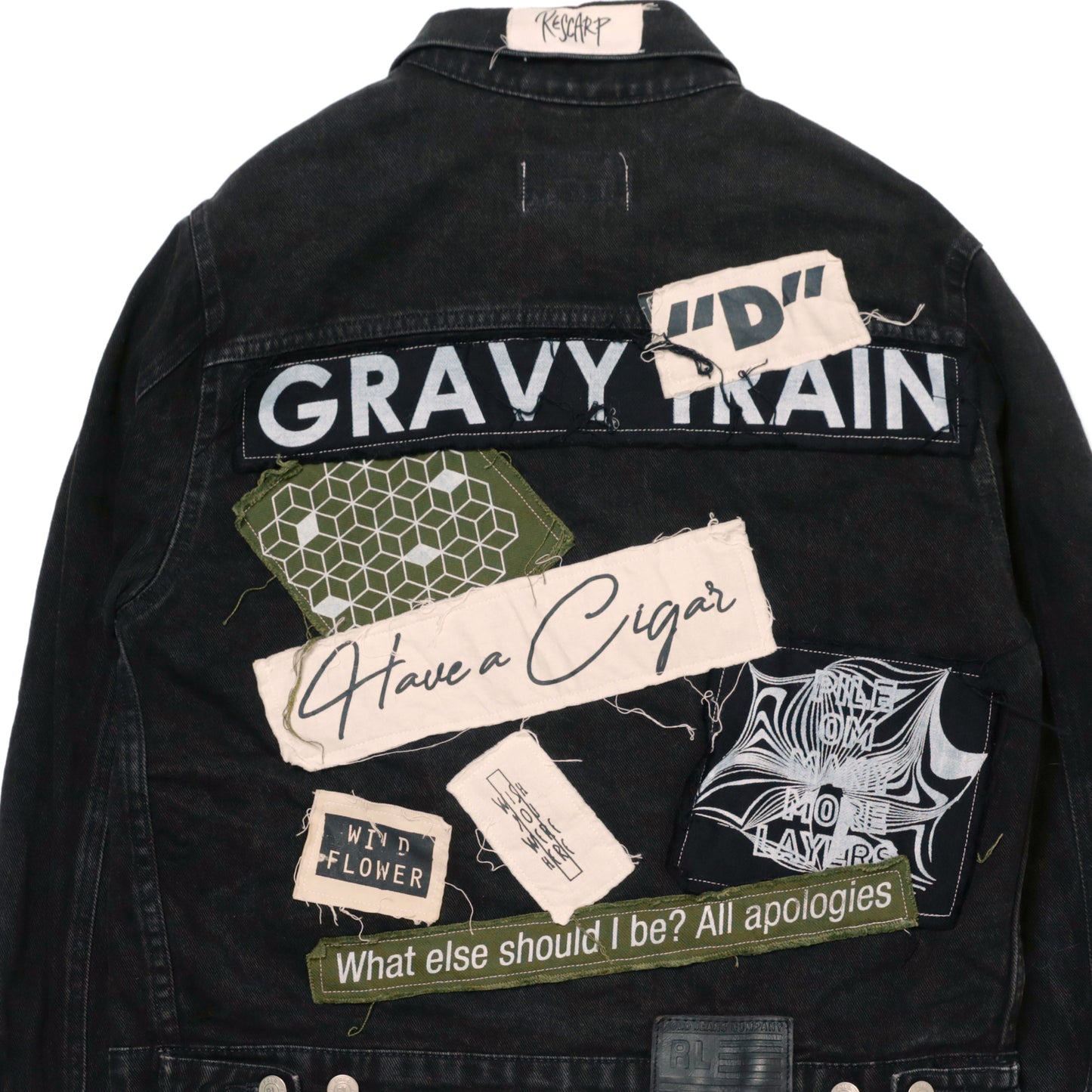 PATCH-PRINTED DENIM JACKET