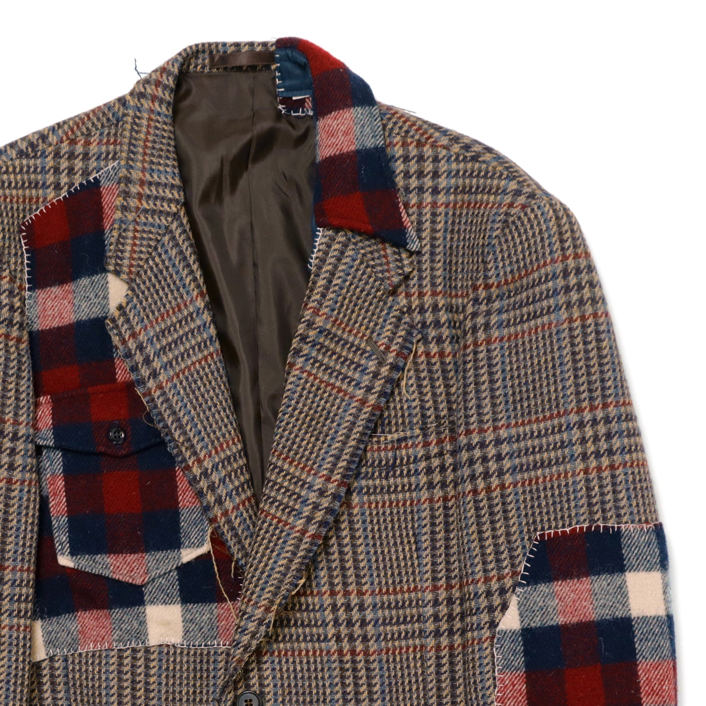 FLANNEL-DOCKED JACKET