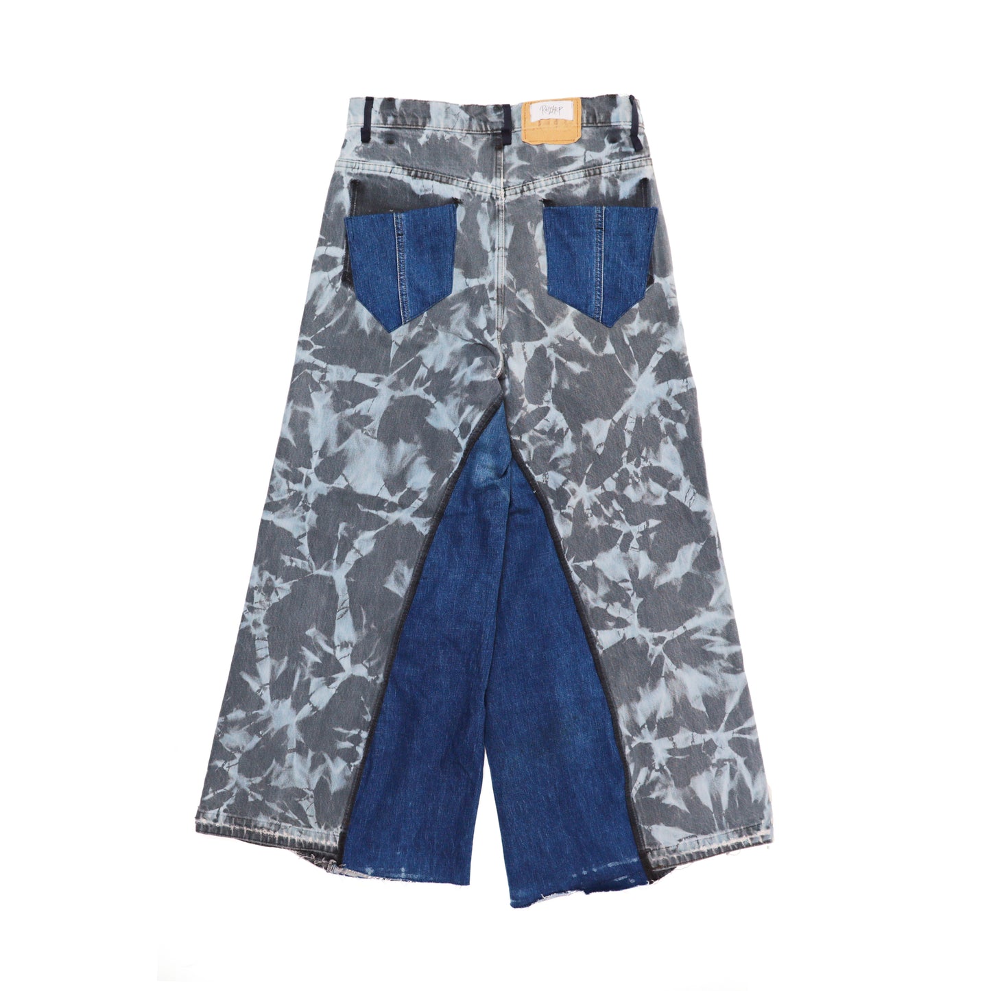 WIDE PANEL DENIM PANTS