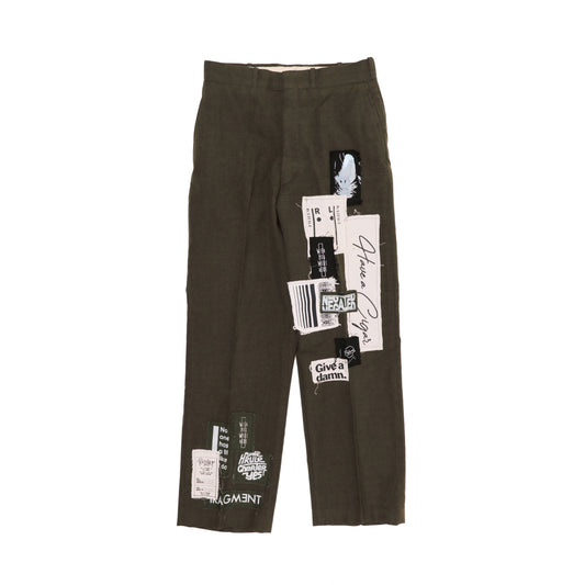 PATCH-PRINTED TROUSERS
