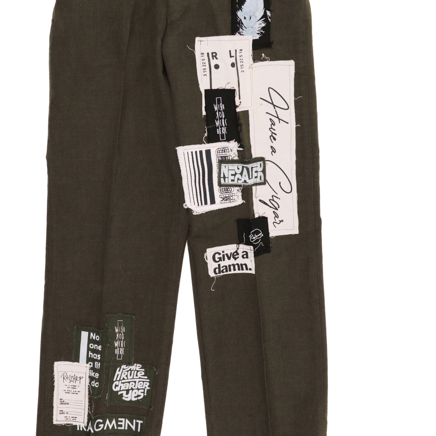 PATCH-PRINTED TROUSERS