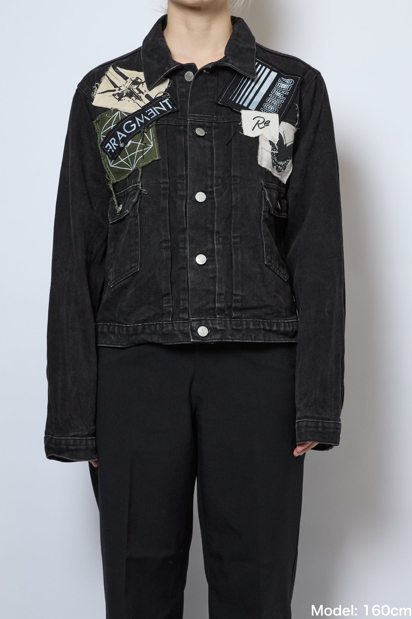 PATCH-PRINTED DENIM JACKET