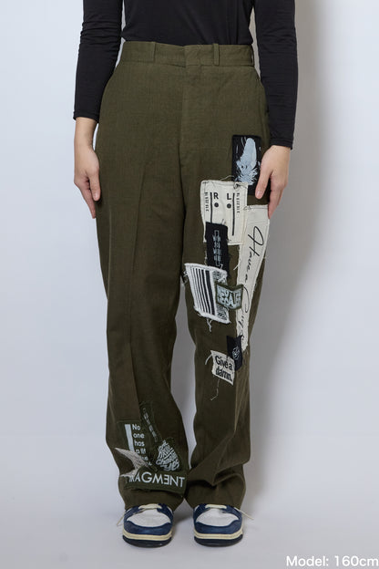 PATCH-PRINTED TROUSERS