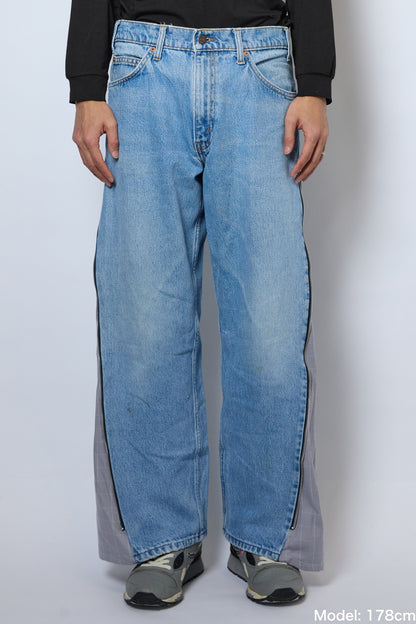 SIDE ZIP FLARE PANTS