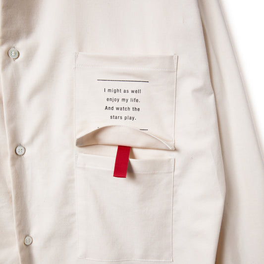 ASYMMETRY SHIRT 【SAMPLE】