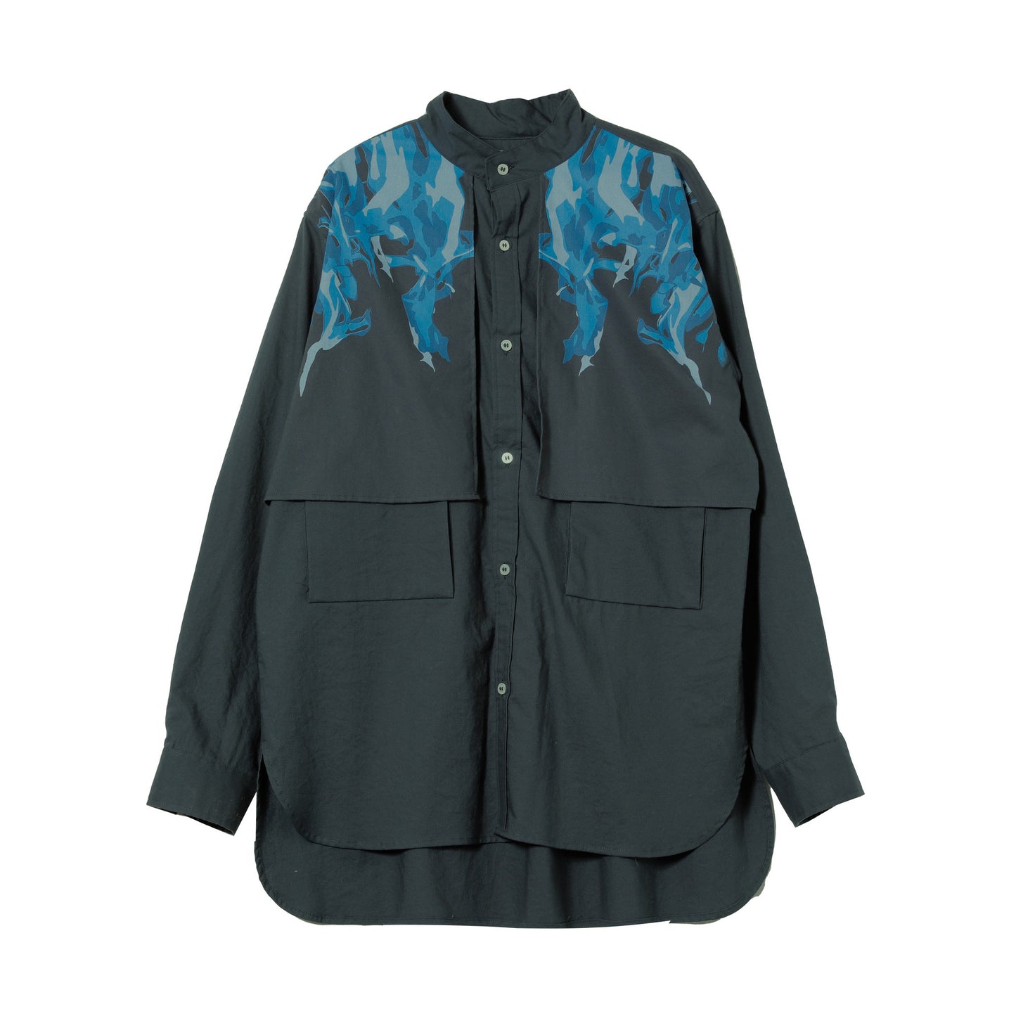 LAYER "FIRE" PRINT SHIRT