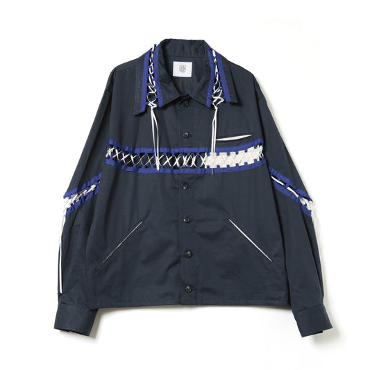 LACE UP JACKET