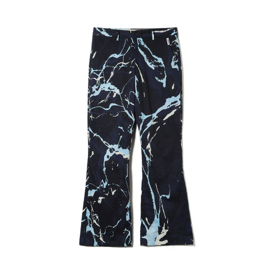 ”OoS" TEXTURE FLARE PANTS