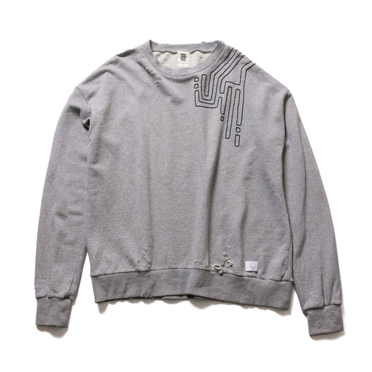 EMBROIERED SWEAT SHIRT