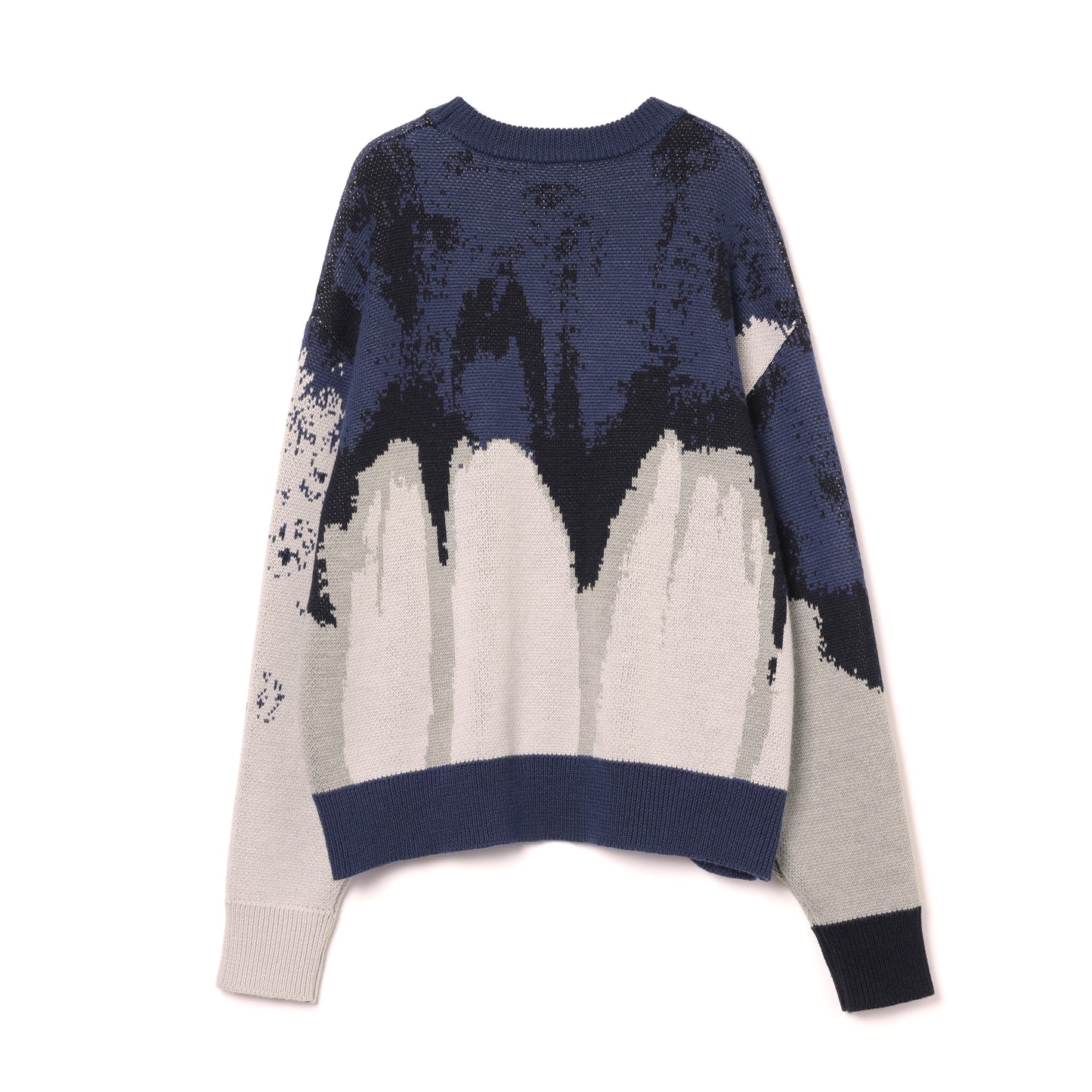 "LIQUID" KNIT PULLOVER