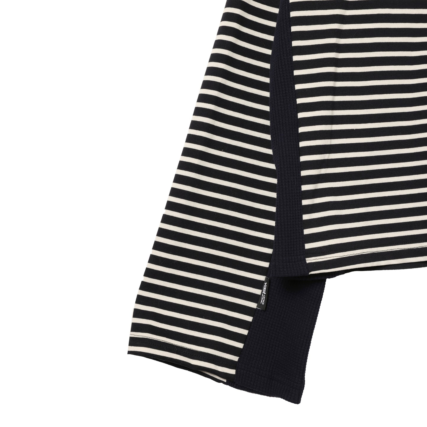 MOCK NECK STRIPE TOPS