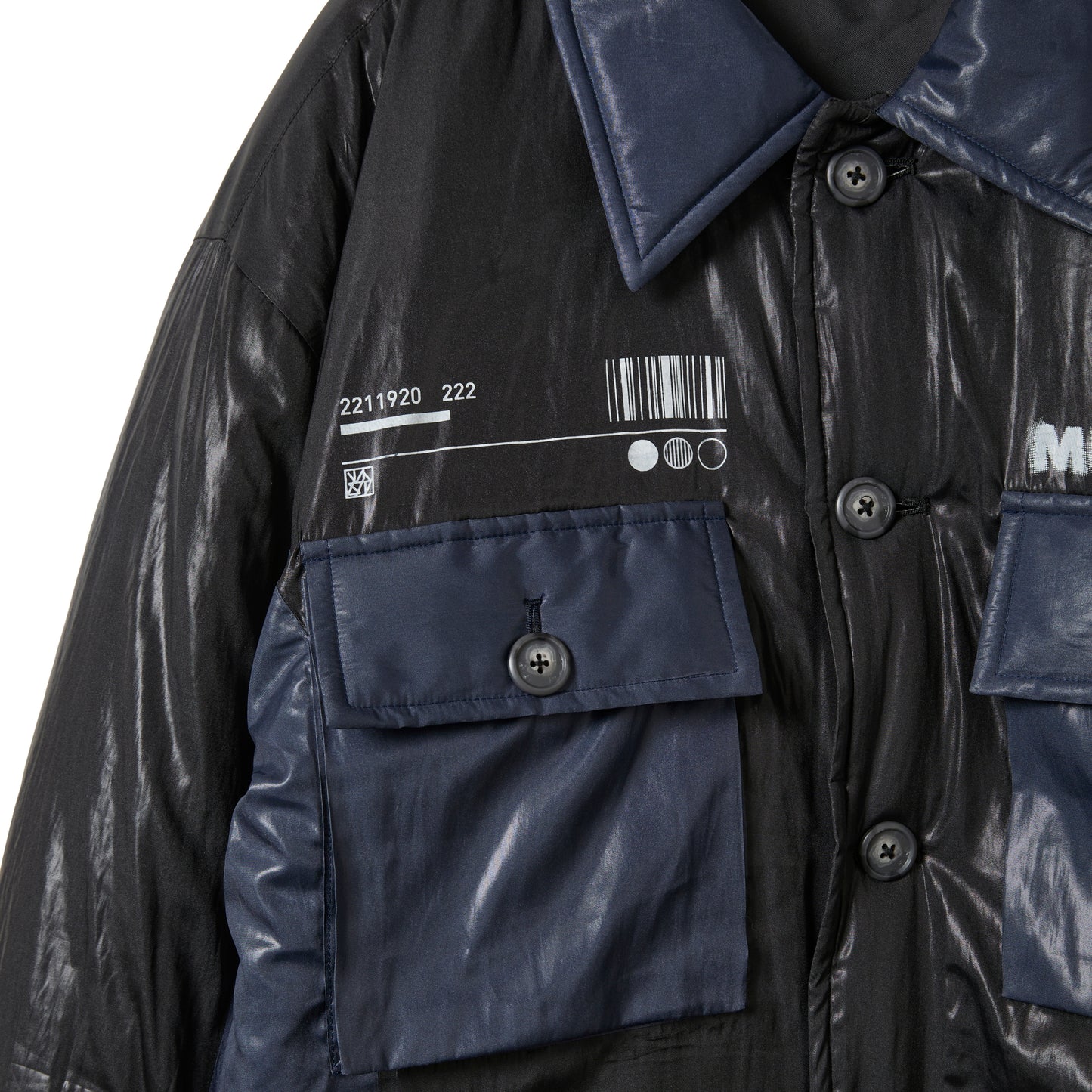 BICOLOR PADDING JACKET