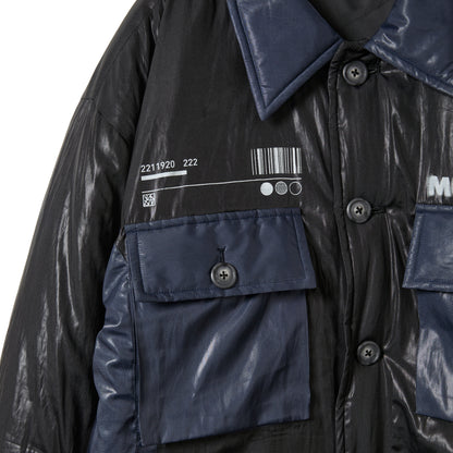 BICOLOR PADDING JACKET