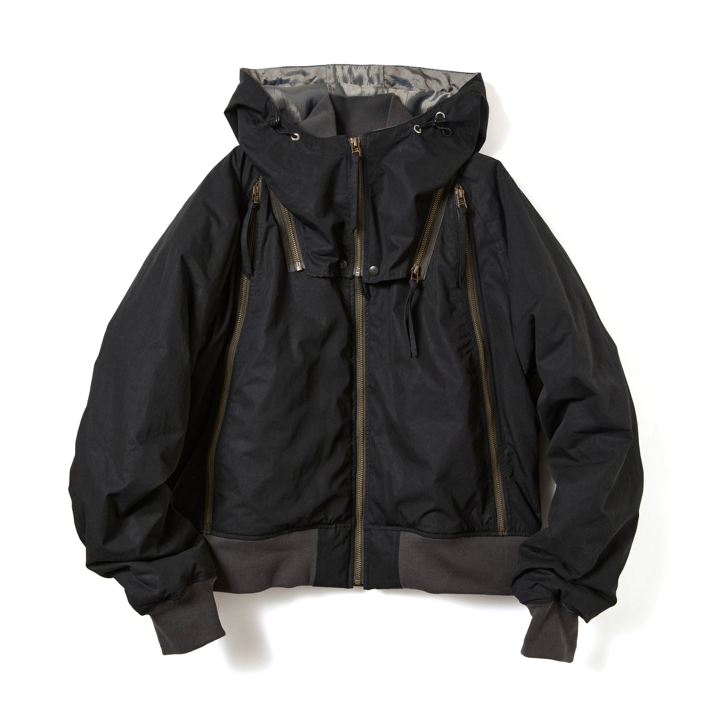 SLIT POCKET ZIP JACKET