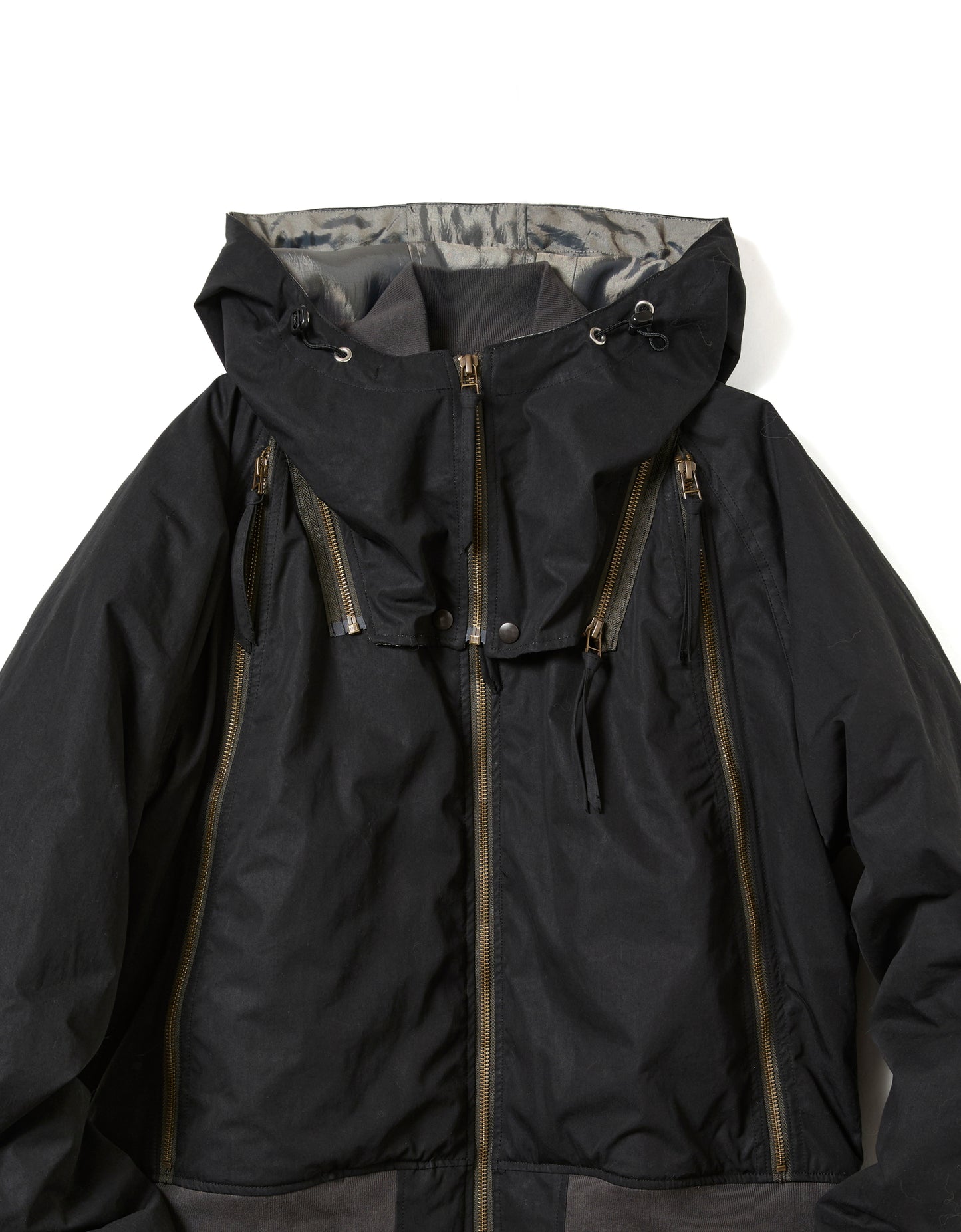 SLIT POCKET ZIP JACKET