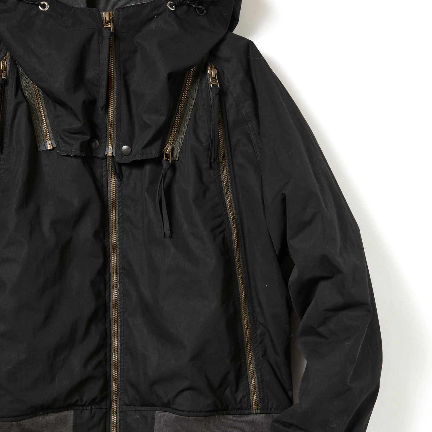 SLIT POCKET ZIP JACKET