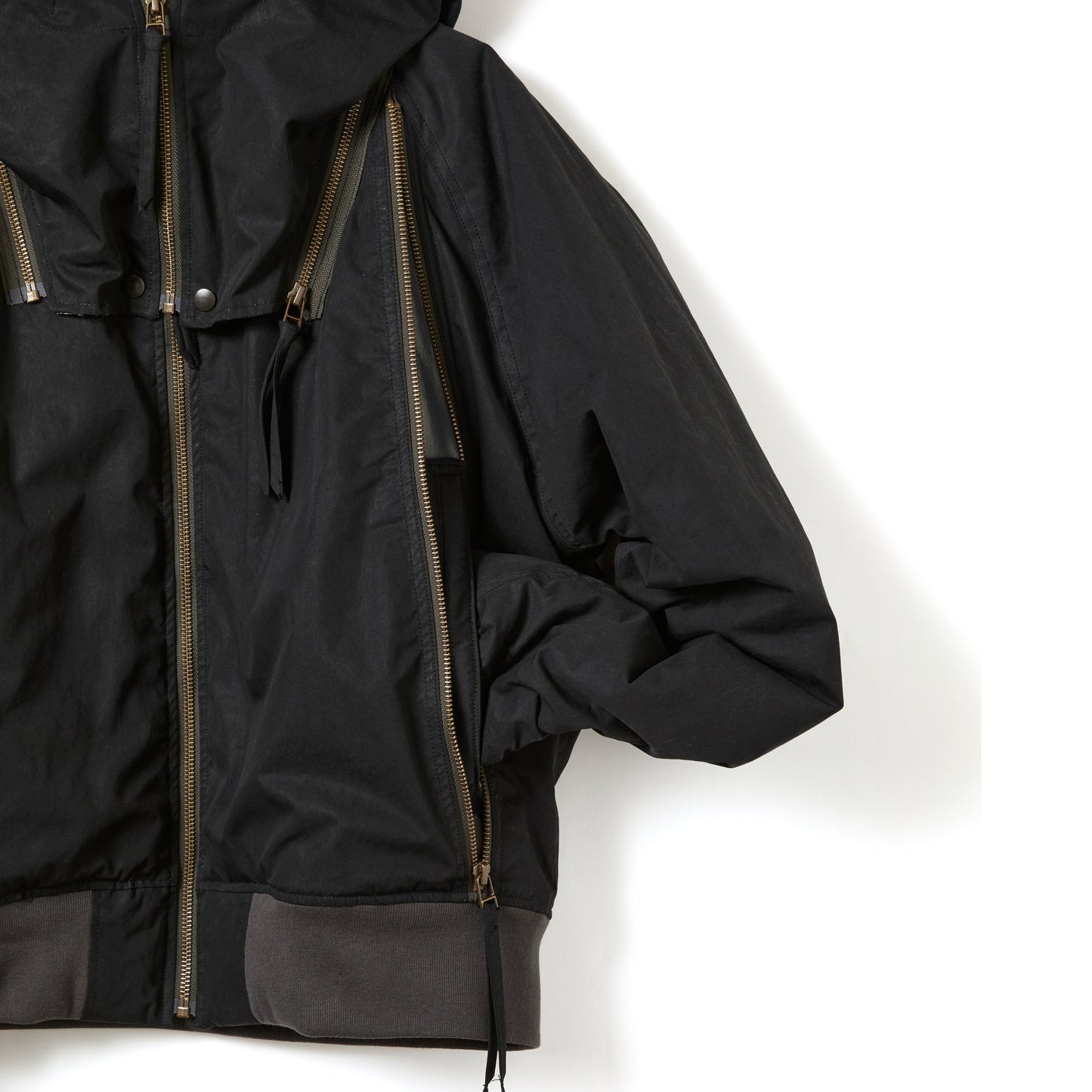 SLIT POCKET ZIP JACKET