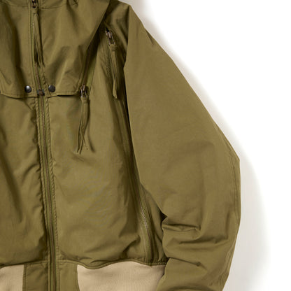 SLIT POCKET ZIP JACKET