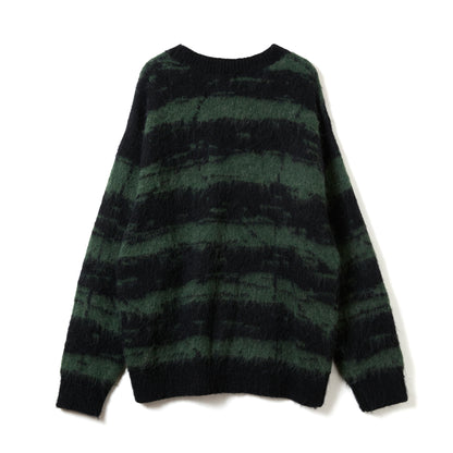 DISTORTED STRIPE KNIT