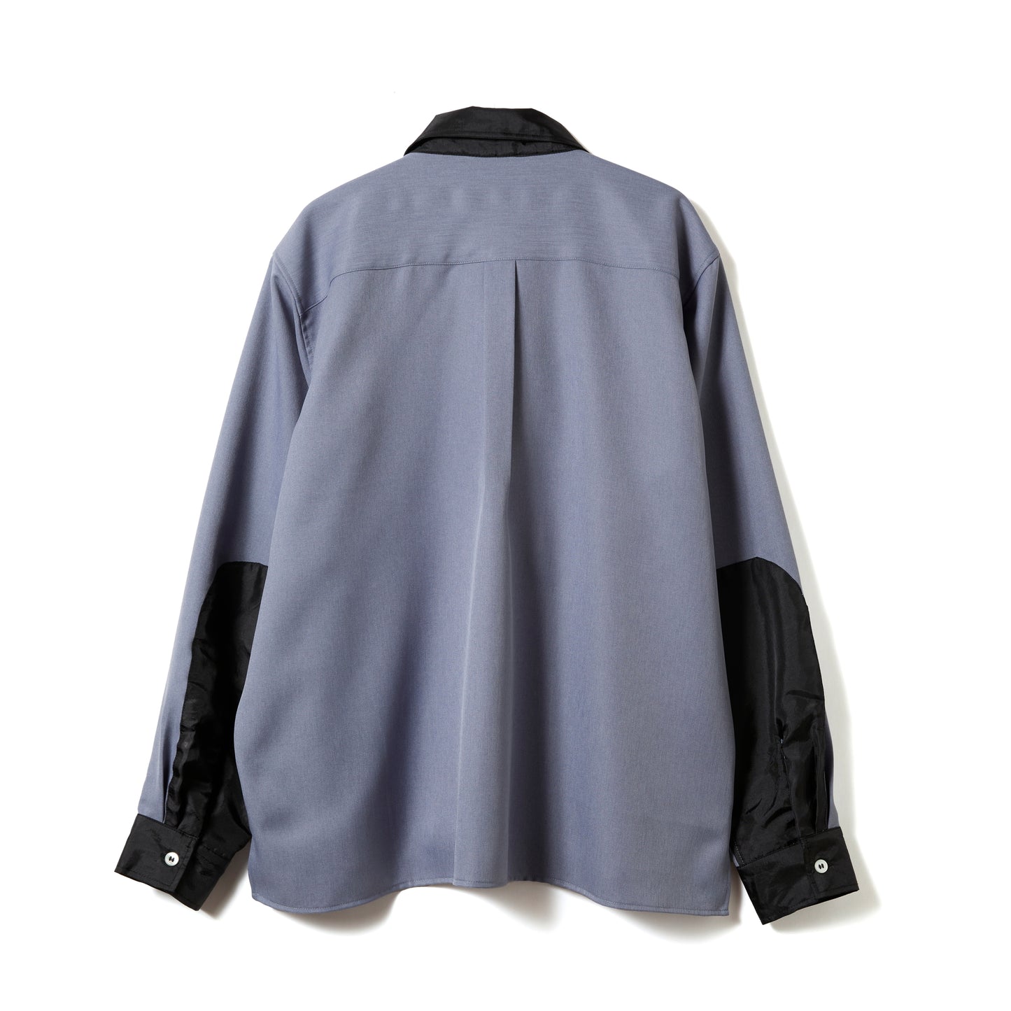 FLAP OP COLLAR ZIP SHIRT