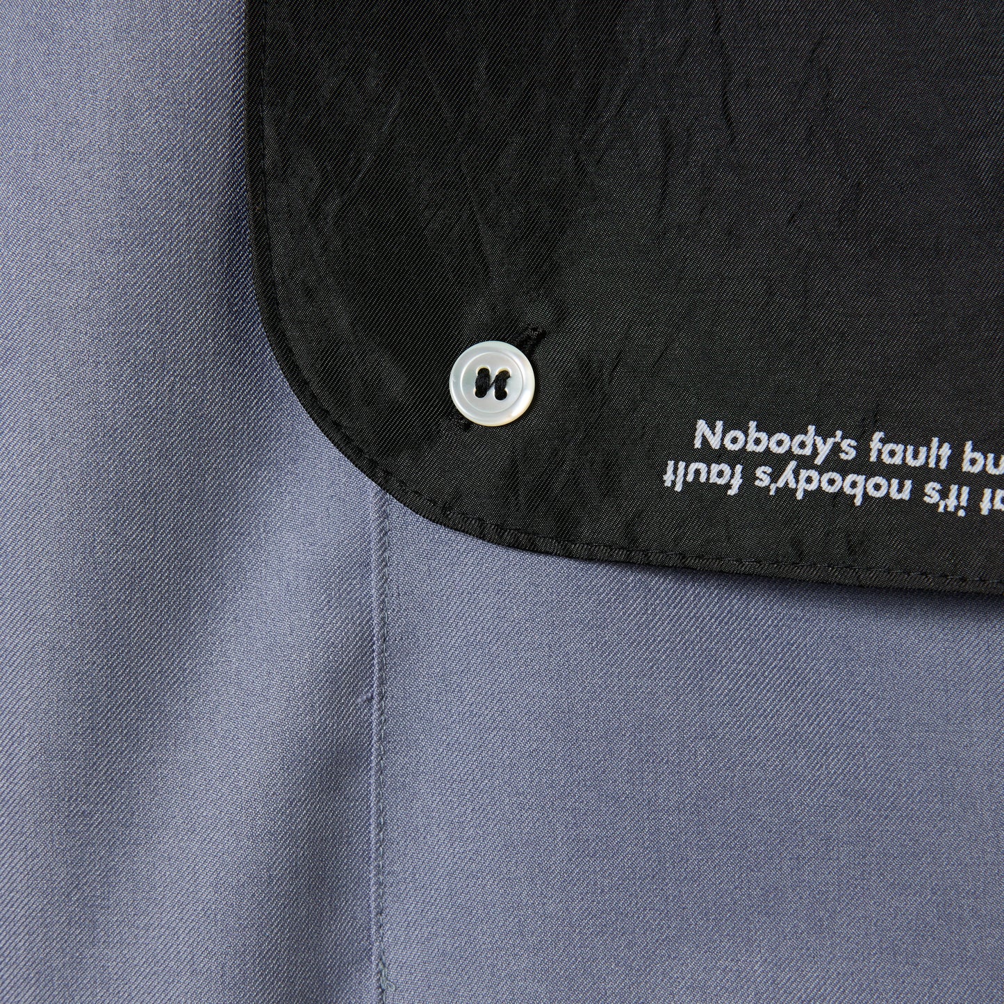 FLAP OP COLLAR ZIP SHIRT