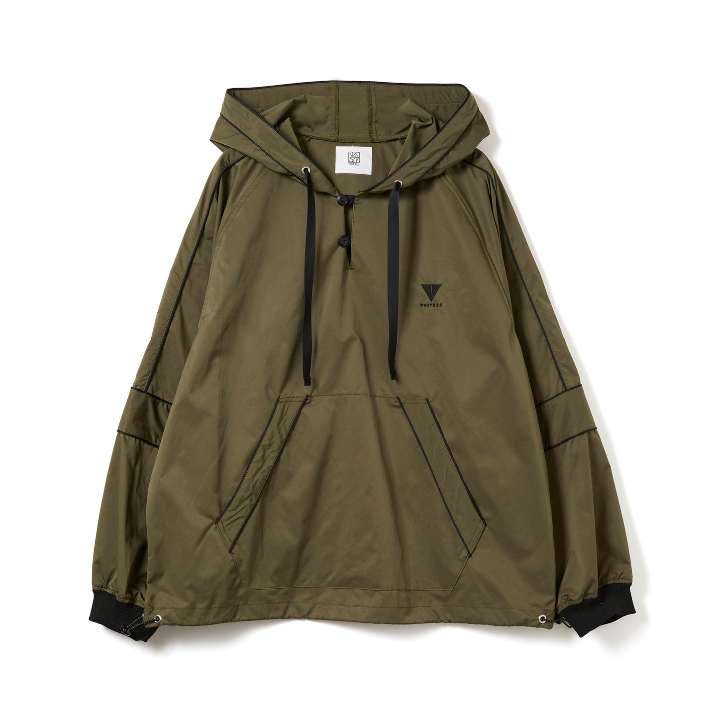PIPING PULLOVER PARKA