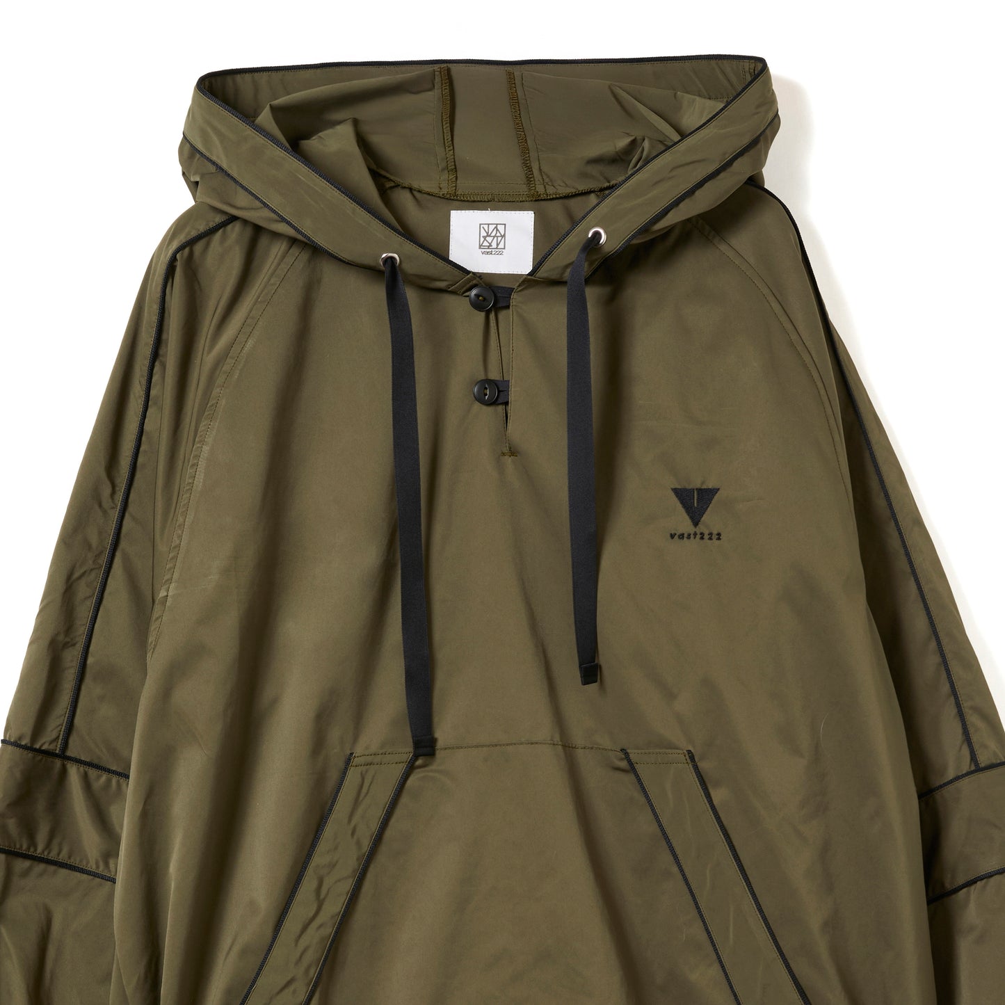 PIPING PULLOVER PARKA