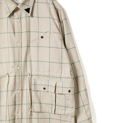 MULTI POCKET LONG SHIRTS