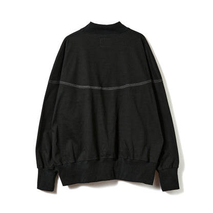 ROUND CUT HALF ZIP TOPS