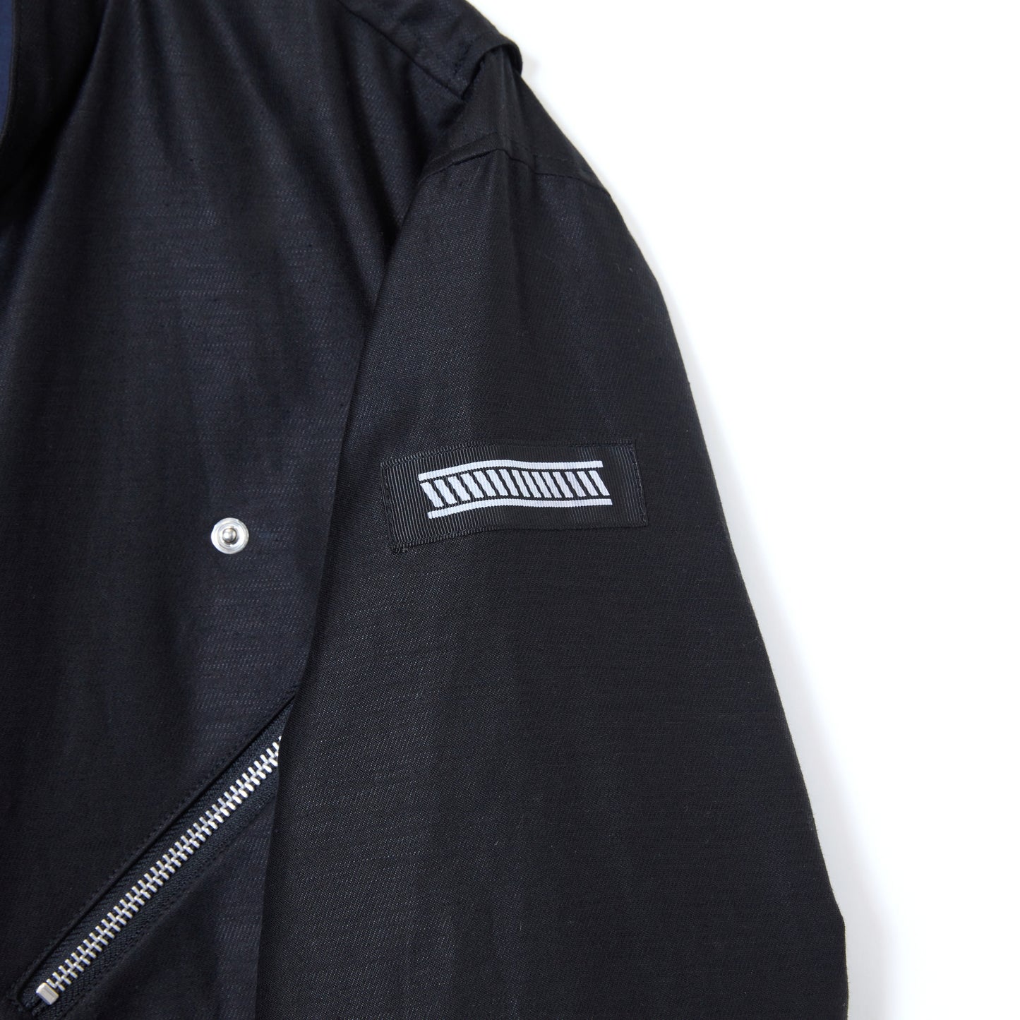 COTTON LINEN RIDERS JACKET