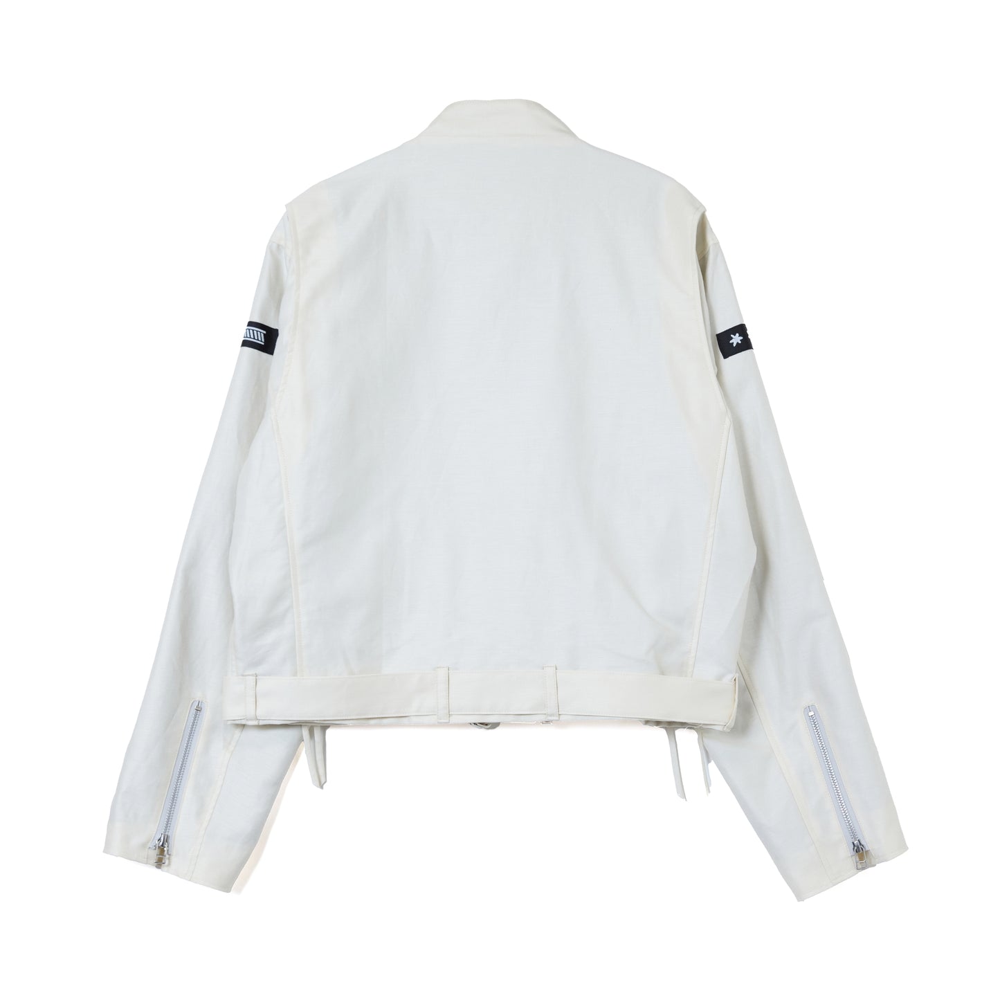 COTTON LINEN RIDERS JACKET