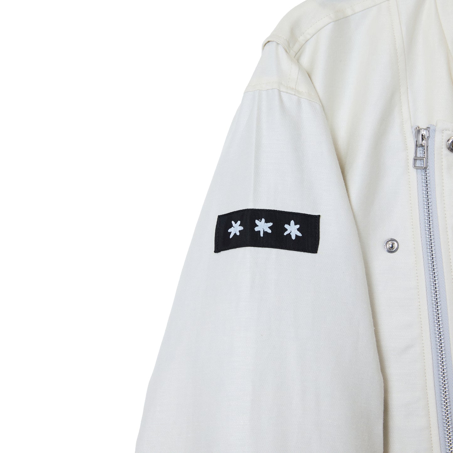 COTTON LINEN RIDERS JACKET