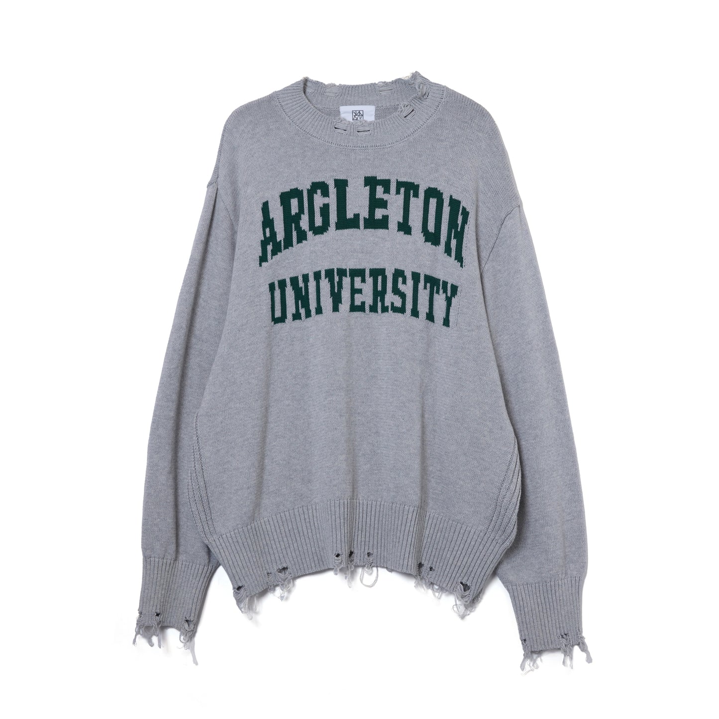 FAUX SWEATSHIRT KNIT