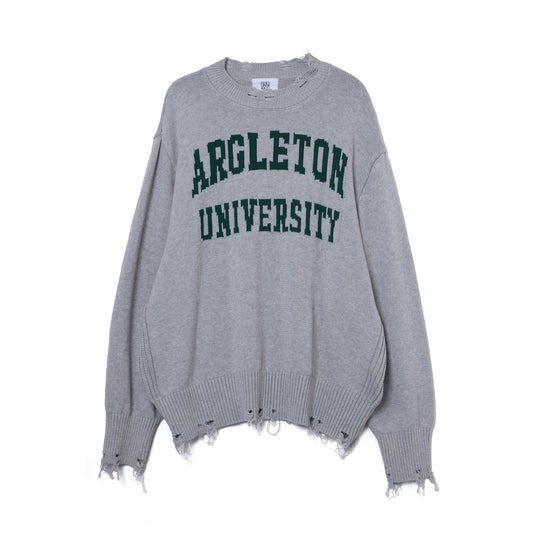 FAUX SWEATSHIRT KNIT