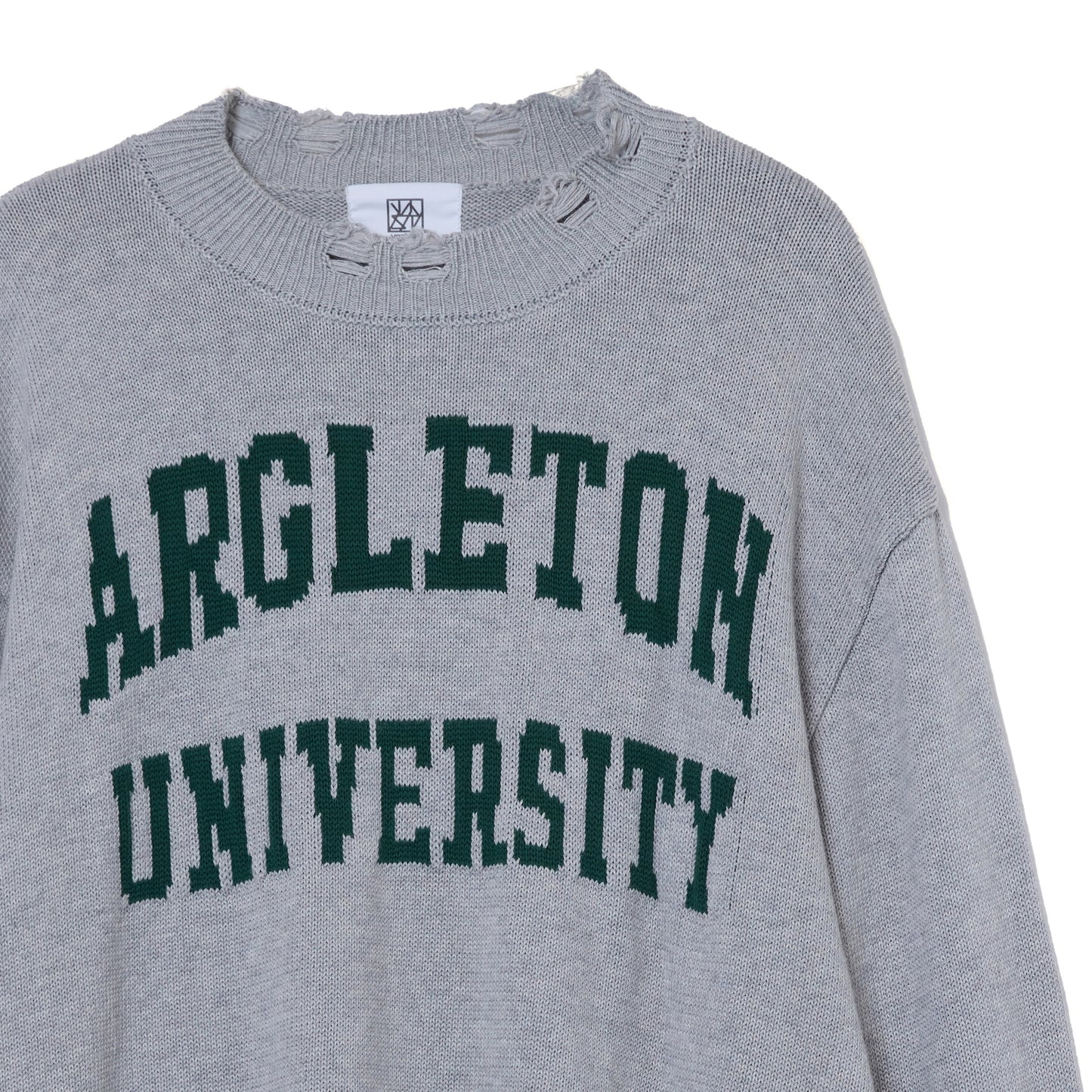 FAUX SWEATSHIRT KNIT