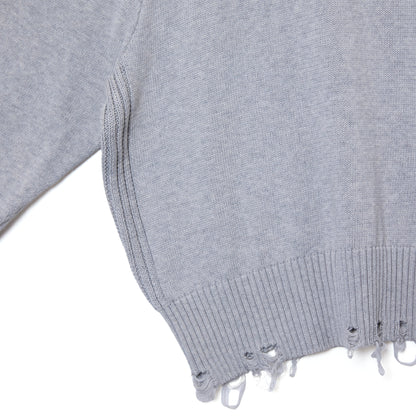 FAUX SWEATSHIRT KNIT