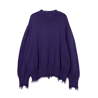 FAUX SWEATSHIRT KNIT